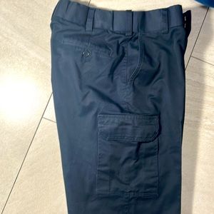 Men’s cotton blend slacks, 30x29L, adjustable waist.